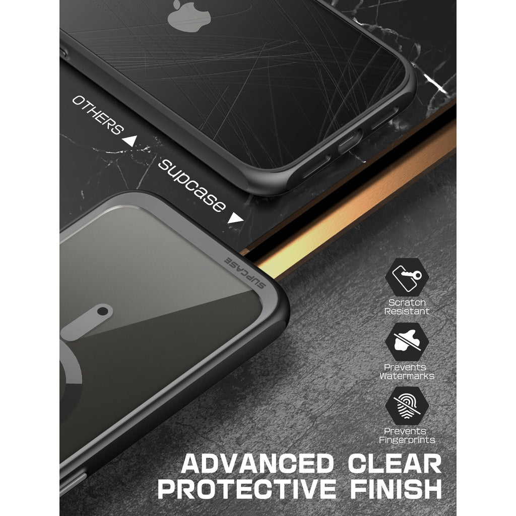 SUPCASE Unicorn Beetle Mag Case untuk iPhone 14 Pro Max / Plus / Pro MagSafe Perlindungan Kejutan Slim Clear Case