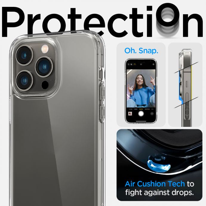 Spigen Crystal Hybrid Case Comaptible for iPhone 14 / Plus / Pro / Pro Max Case