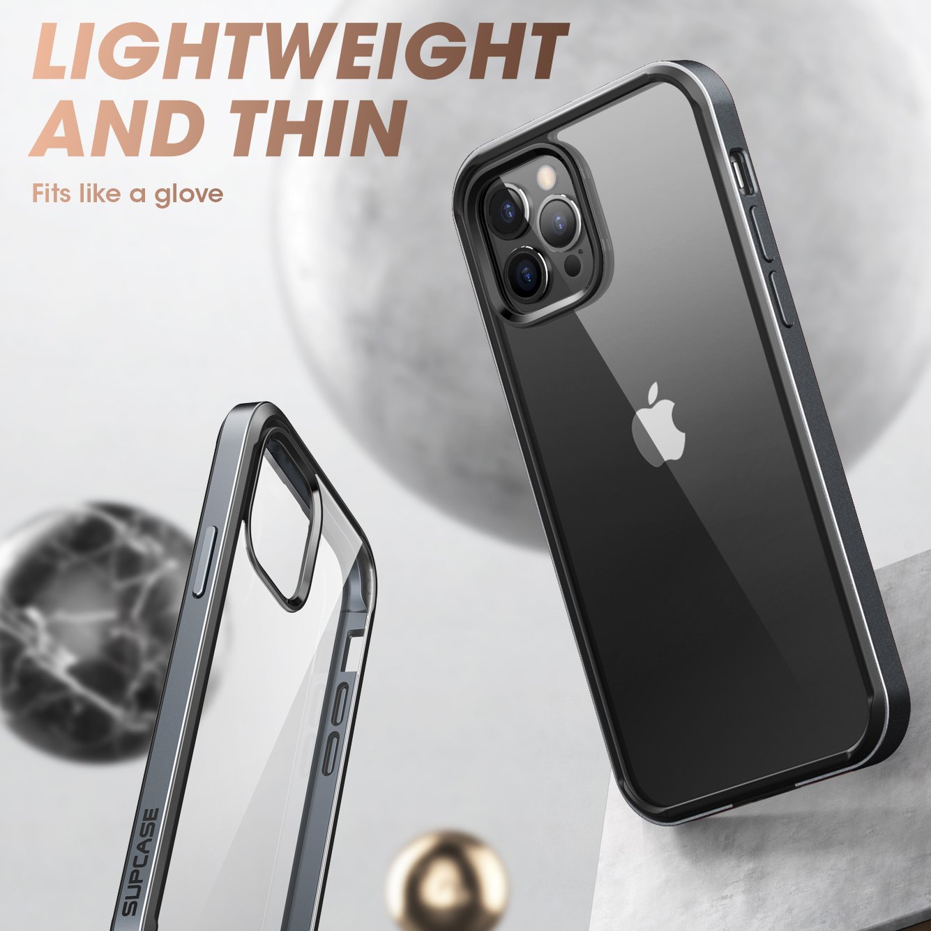 SUPCASE iPhone 13 / Pro / Pro Max Unicorn Beetle Edge Pro dengan Sarung Jelas Pelindung Skrin