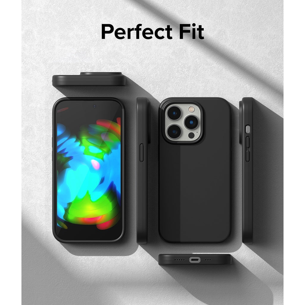 Sarung Silikon Ringke Serasi untuk iPhone 14 / Plus / Pro / Pro Max
