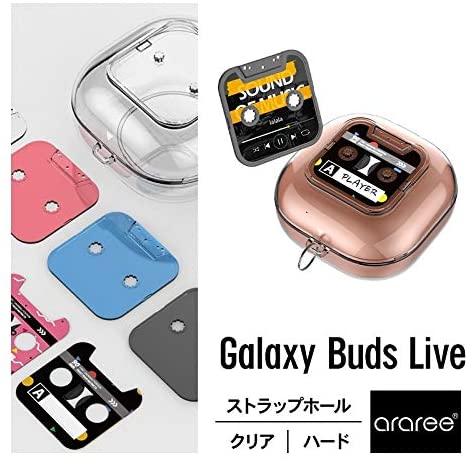 Araree Player Galaxy Buds Live / Pro Transparent & Colorful Shockproof Hard Polycarbonate Case