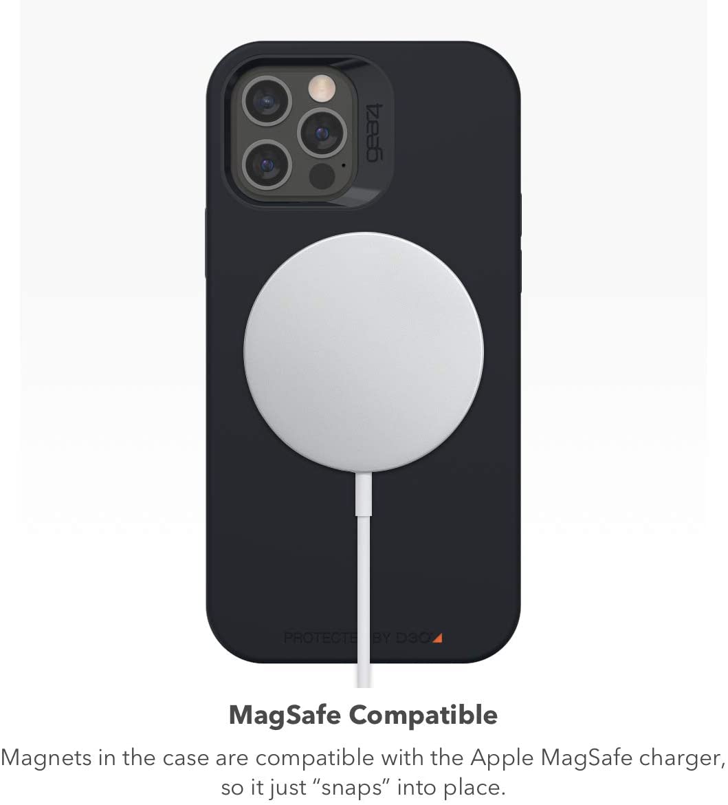 Gear4 Rio Snap MagSafe iPhone 12 / Pro / Pro Max Sarung Perlindungan Kesan