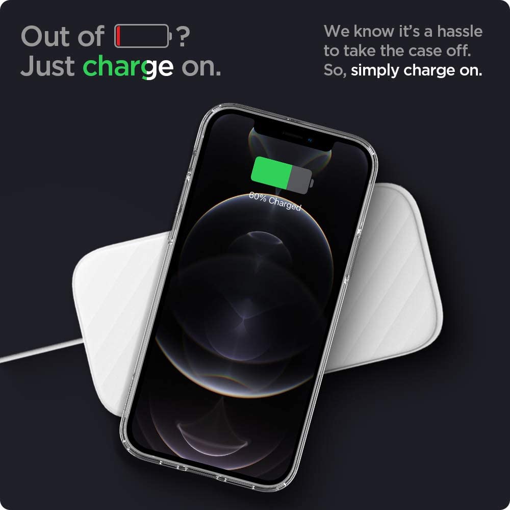 Spigen Quartz Hybrid iPhone 12 / Pro / Pro Max / Mini Case Crystal Clear