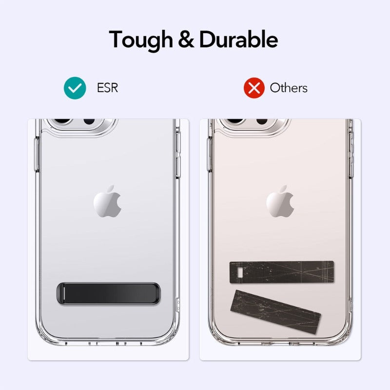 ESR Boost Kickstand untuk iPhone 13 Pro Max / iPhone 12/ 11 XR XS Pro Max Samsung Stand Metal Kickstand Pemegang Stand Phone