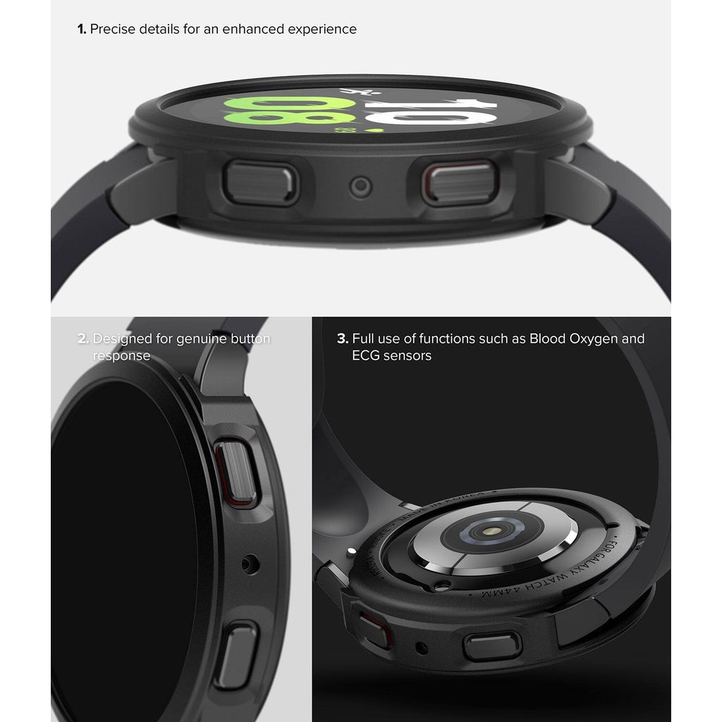 Ringke Air Sports Black Untuk Sarung Galaxy Watch 5 44mm / 40mm
