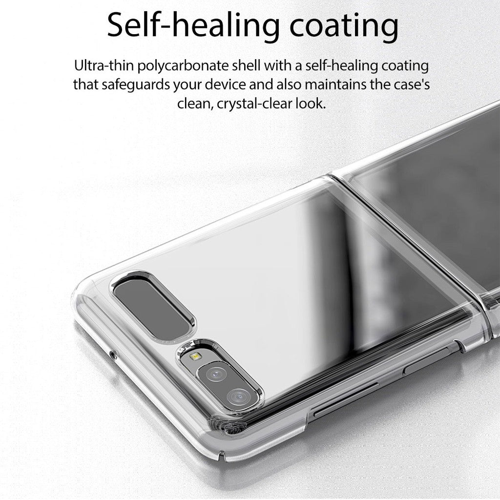 Araree Nukin Galaxy Z Flip Transparent Polycarbonate Premium Hard Coating Slim Case Clear