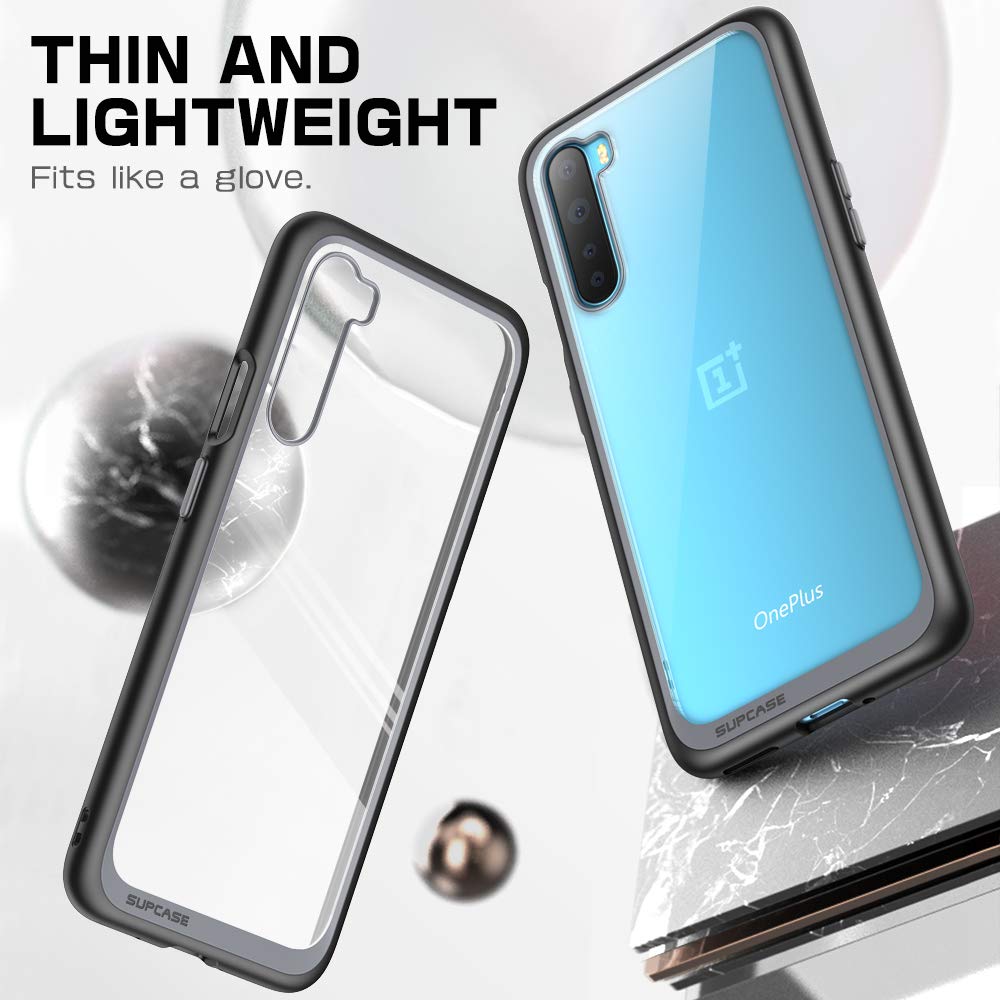 SUPCASE Unicorn Style Oneplus Nord (2020) Sarung Sarung Hitam