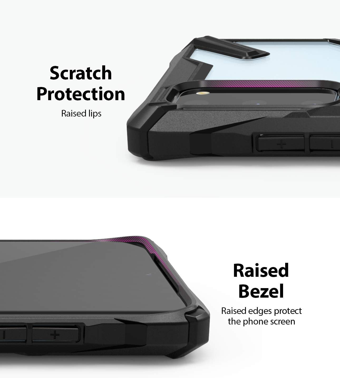 Sarung Anti-Calar Ringke Fusion X Galaxy S20 / S20 Plus / S20 Ultra Lutsinar
