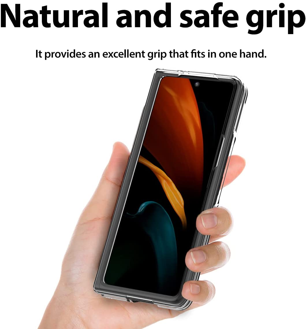 Araree NUKIN Sarung Nipis Samsung Galaxy Z Fold 3 5G(2021) PC Keras kukuh Kalis calar Sarung Pelindung Penuh Ringan - Jelas