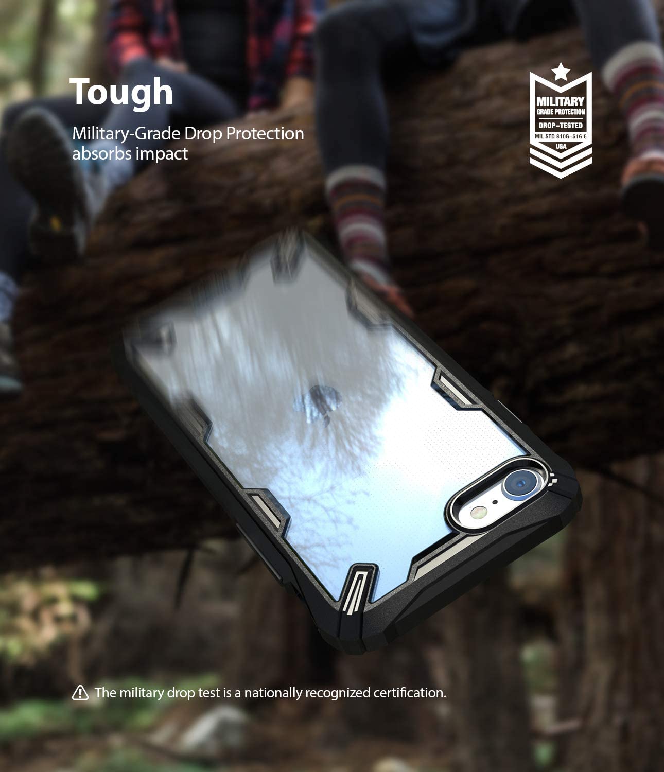 Sarung Ringke Fusion X iPhone SE 2020 / iPhone 8/7