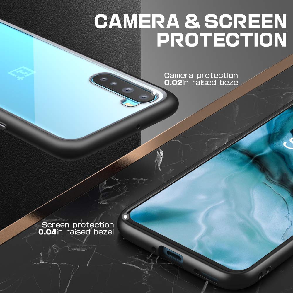 SUPCASE Unicorn Style Oneplus Nord (2020) Sarung Sarung Hitam
