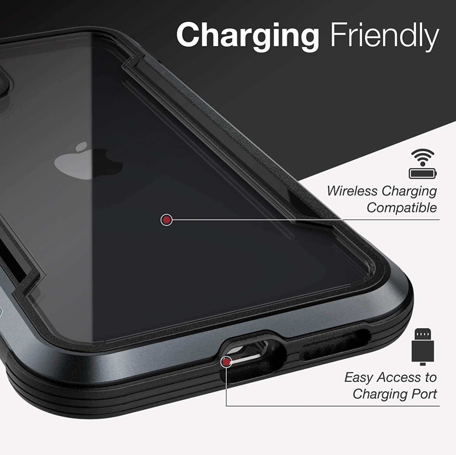 X-Doria Defence Raptic Shield iPhone 11 / 11 Pro Max Military Grade Drop Tested, Anodized Aluminum, TPU, and Polycarbonate Protective Case