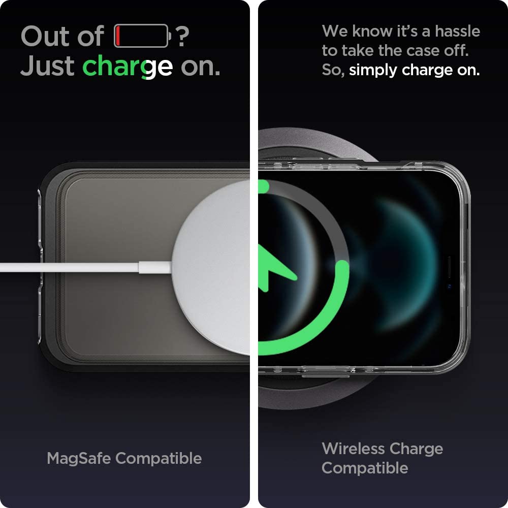 Spigen Neo Hybrid Crystal iPhone 12 / Pro / Pro Max Case Black Cover Case