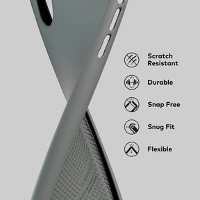 RhinoShield SolidSuit Dark Teal IPhoneXR/XS/XSMax/X Shock Absorbent Slim Cover, Premium Matte Finish 3.5M/11ft Drop Protection Case