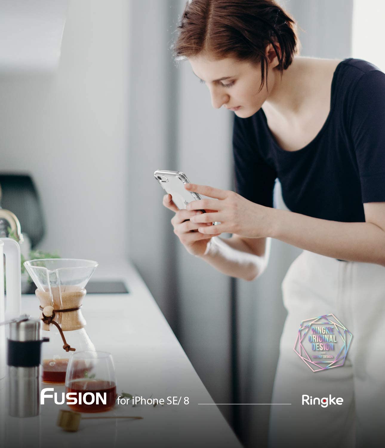 Sarung Ringke Fusion iPhone SE 2020 / iPhone 8