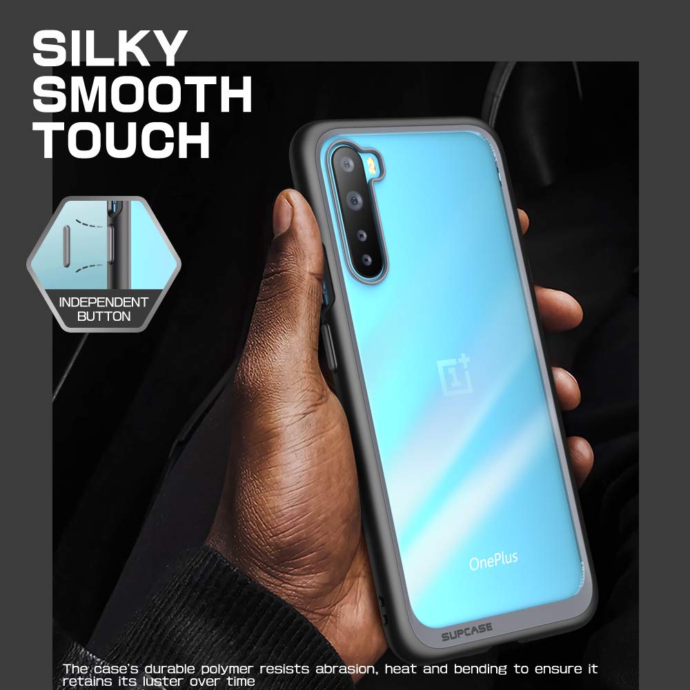 SUPCASE Unicorn Style Oneplus Nord (2020) Sarung Sarung Hitam
