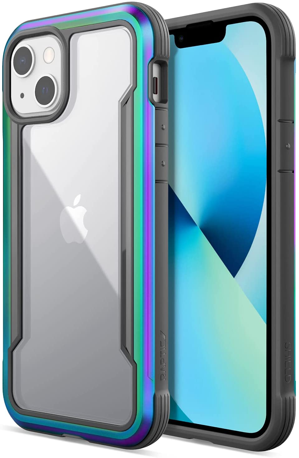 X-Doria Defence Raptic Shield iPhone 13 / Pro / Pro Max Shock Absorbing Protection, Durable Aluminum Frame, 10ft Drop Tested Case