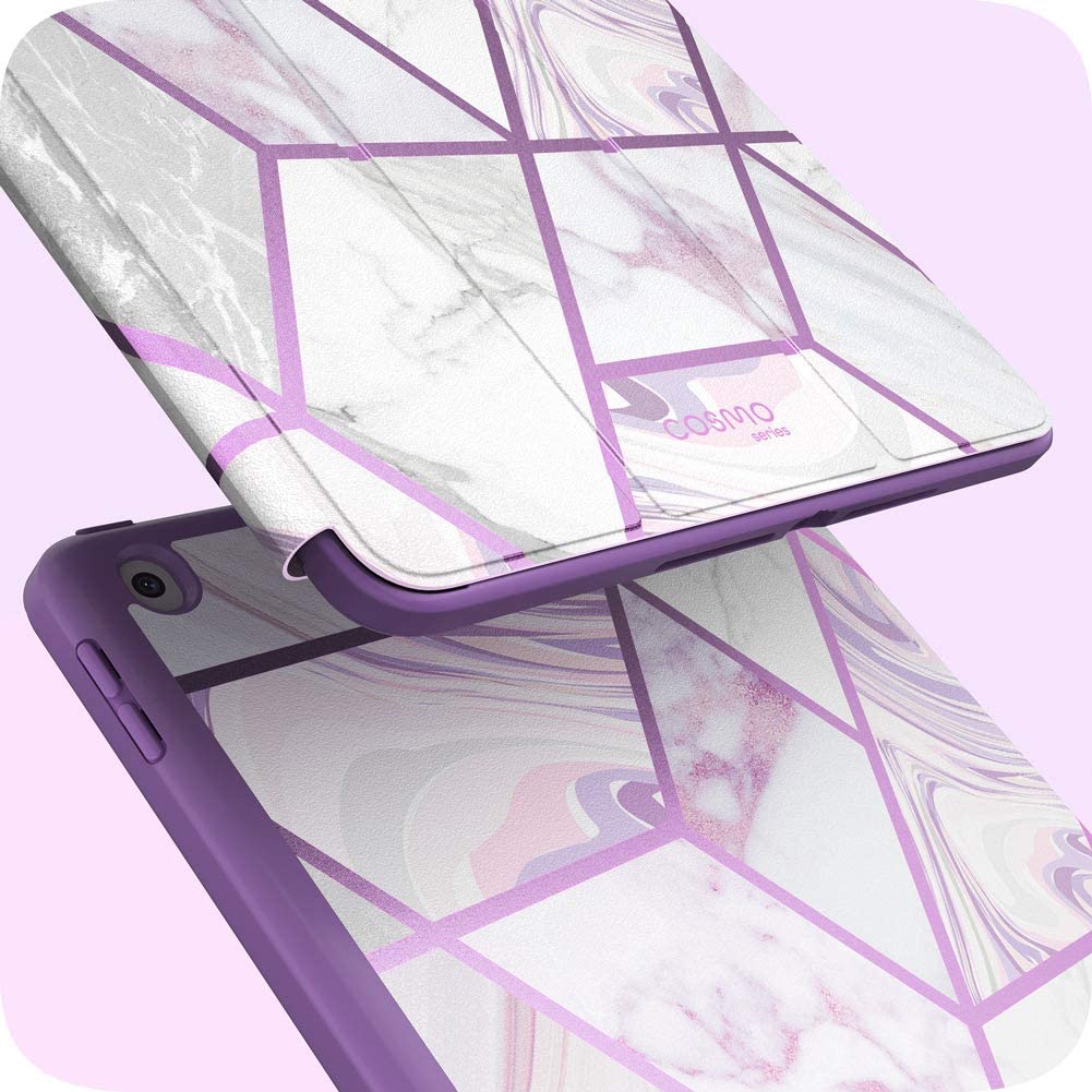 i-Blason Cosmo iPad 10.2 inci Gen ke-8/7, Lipat Tiga Badan Penuh, Pelindung Skrin & Pemegang Pensel Terbina dalam
