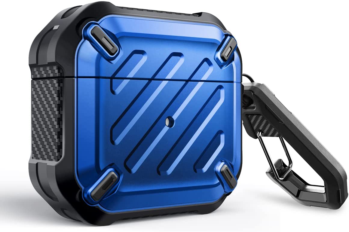 SUPCASE Unicorn Beetle Pro Series Case Airpods 3 (2021), Full-Body Rugged Protective Case with Carabiner for AirPods 3rd Generation