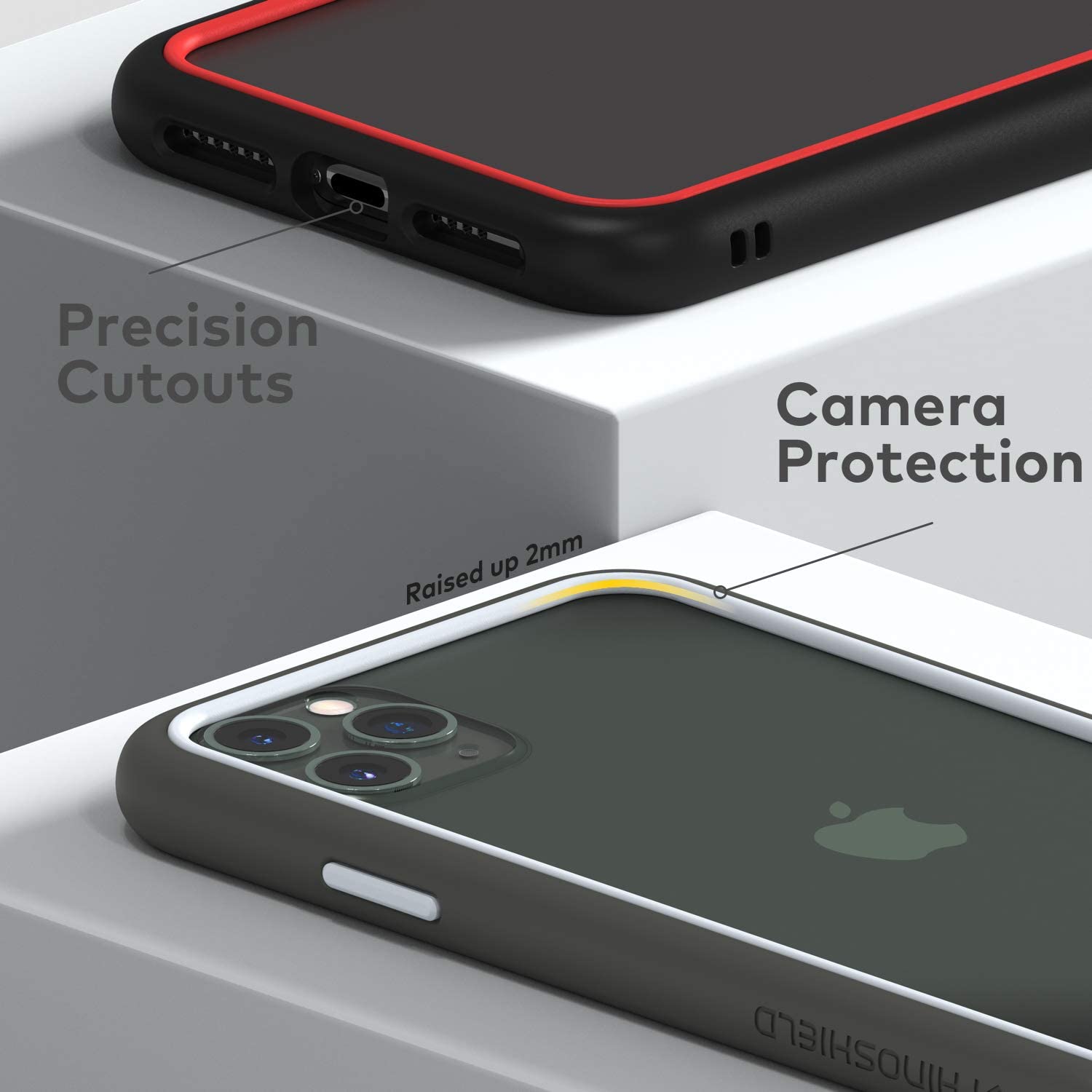 RhinoShield CrashGuard NX iPhone 11 / Pro / Pro Max / XR Shock Absorbent Slim Design Protective Cover 3.5M / 11ft Drop Protection