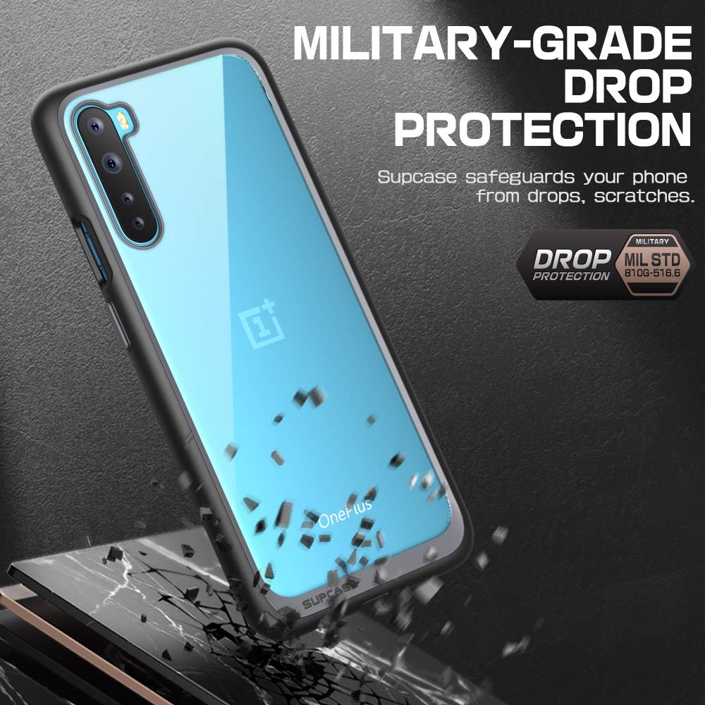 SUPCASE Unicorn Style Oneplus Nord (2020) Sarung Sarung Hitam