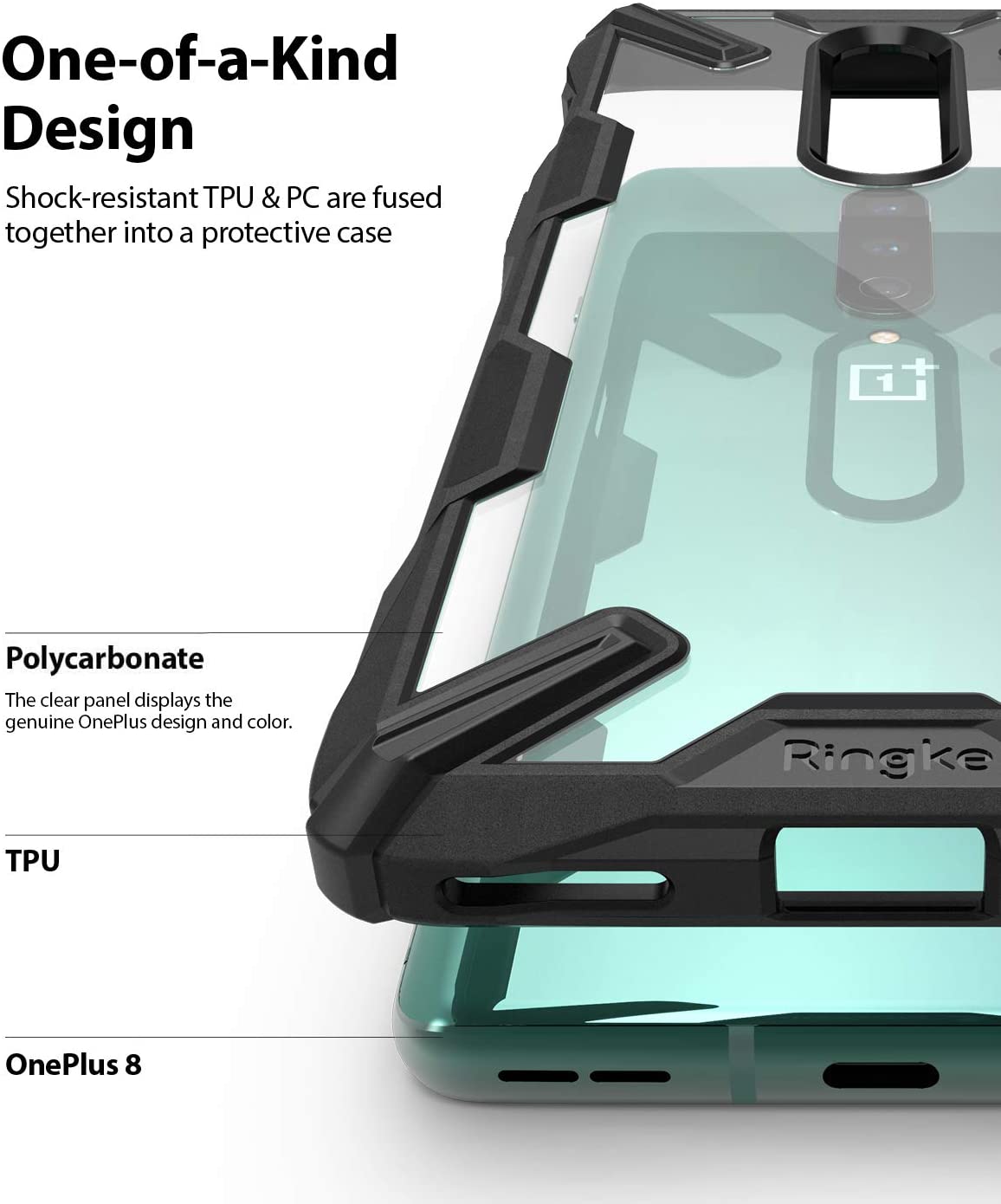 Ringke Fusion X OnePlus 8 Case One Plus 8