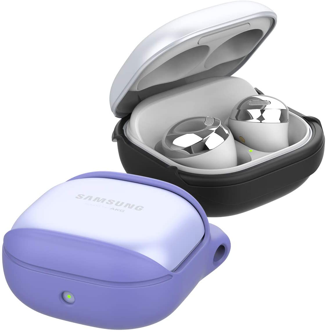 Araree Bean Galaxy Buds Live / Pro Lembut dan Sarung Silikon Kalis Kejutan Fleksibel