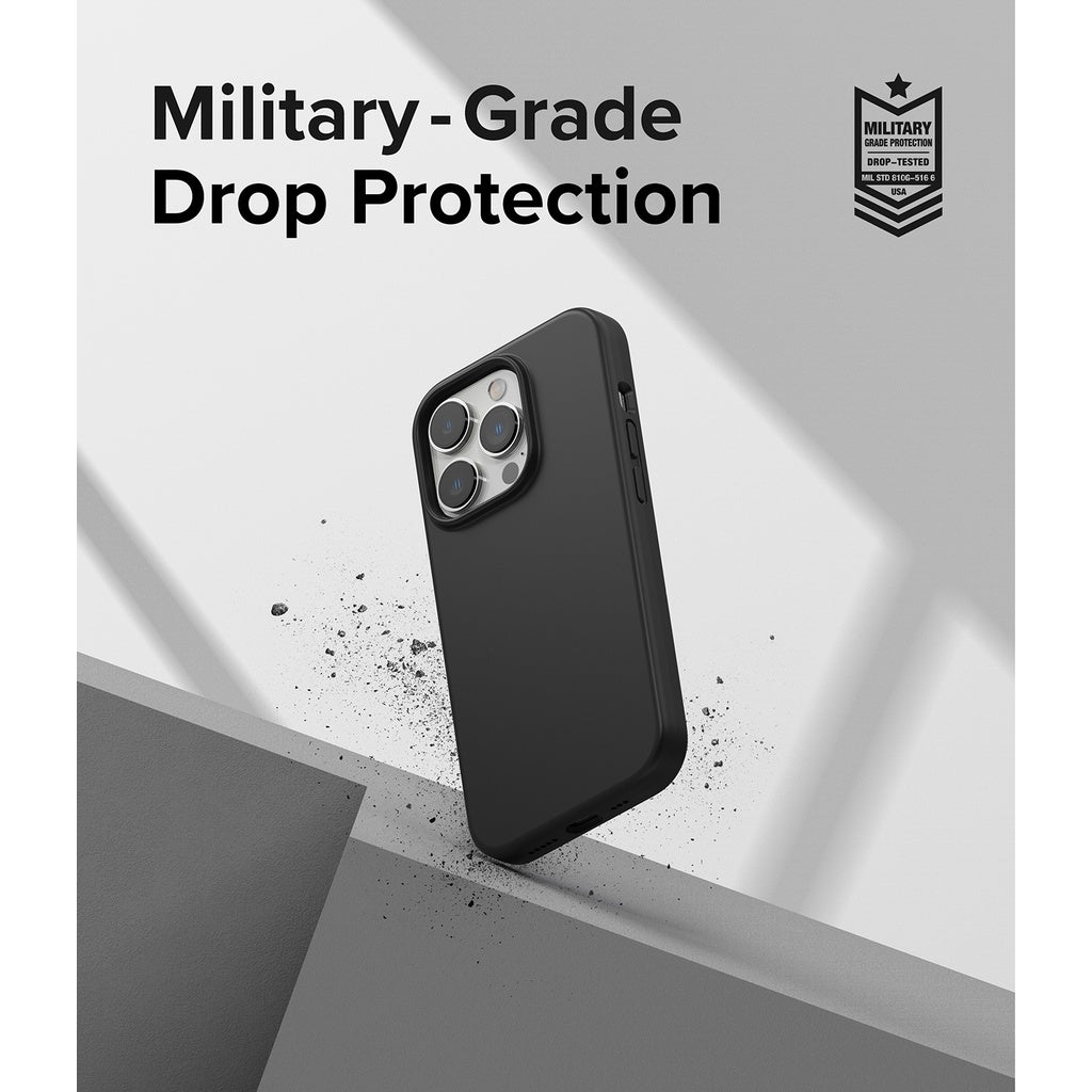 Sarung Silikon Ringke Serasi untuk iPhone 14 / Plus / Pro / Pro Max