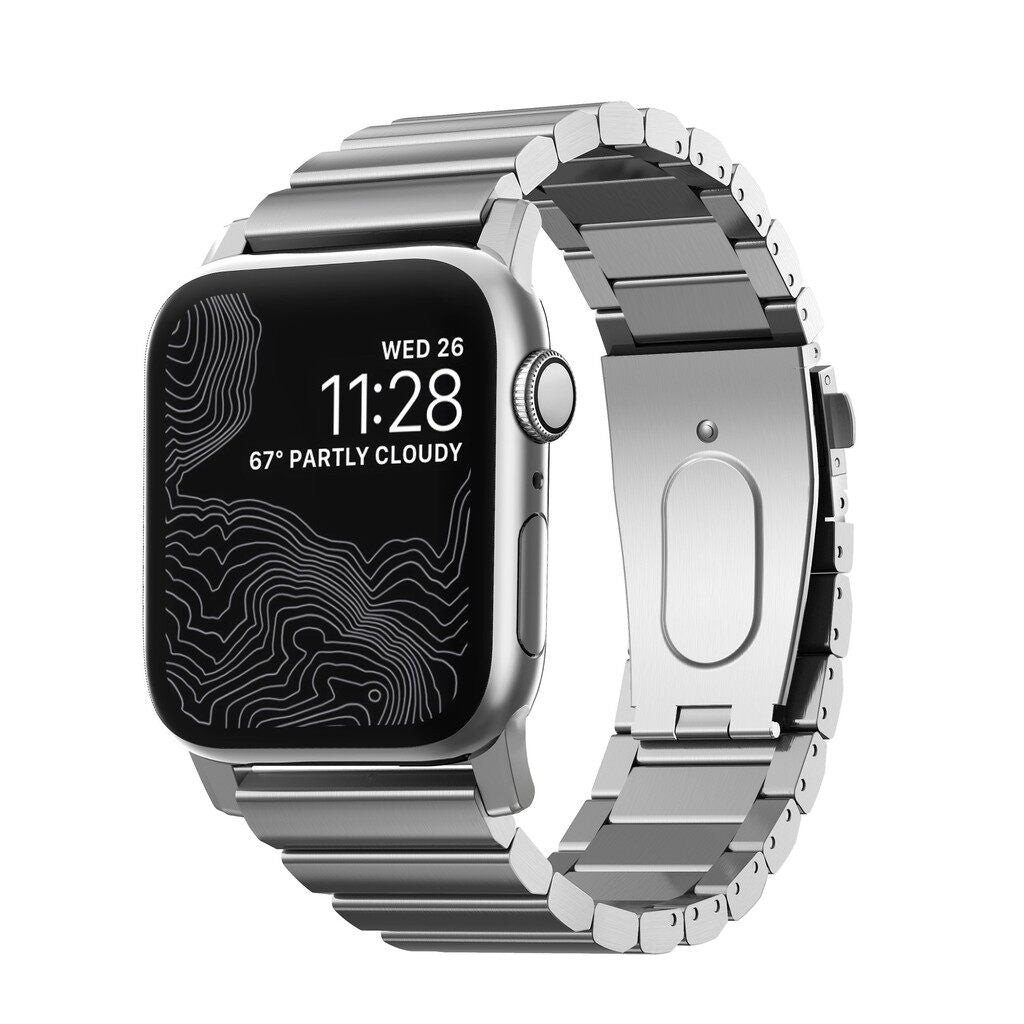 Nomad Steel Bands Compatible Case For Apple Watch SE/Ultra/8/7/6/5/4/3/2 (49/45/44/42mm)