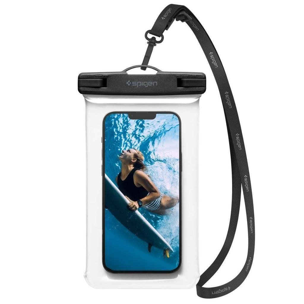 Spigen Aqua Shield A601 Sarung Telefon Kalis Air (Sehingga 6.9-inci) Serasi untuk iPhone 14 13 12 11 XS Galaxy Oppo Vivo