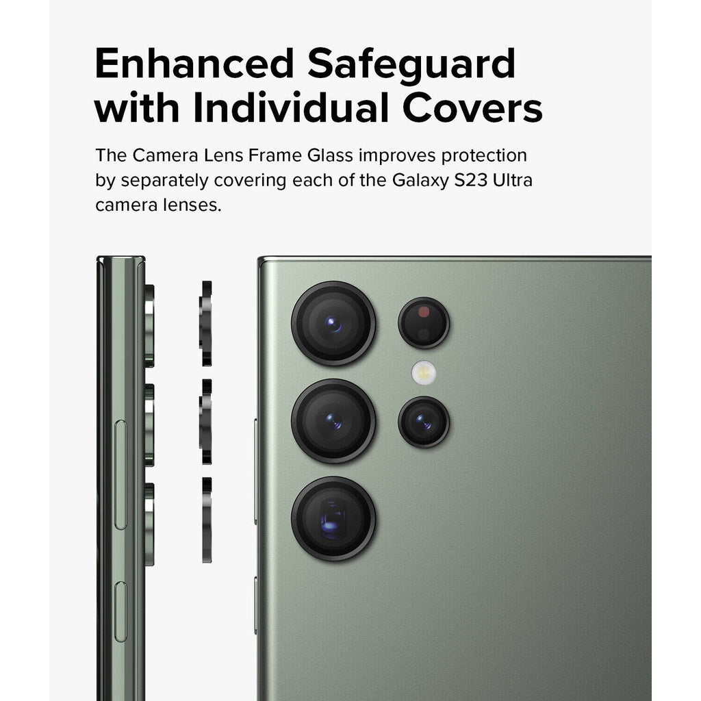 Ringke Camera Glass Protector for Samsung Galaxy S23 Ultra camera lens protector