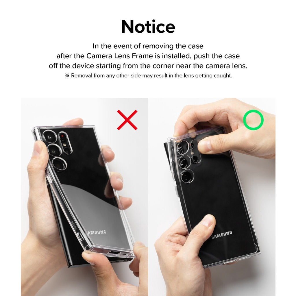 Ringke Camera Glass Protector for Samsung Galaxy S23 Ultra camera lens protector