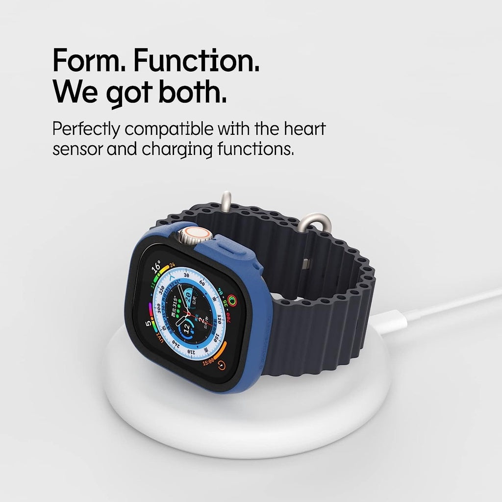 RHINOSHIELD Bumper Case Compatible with Apple Watch Ultra 49 mm | Slim Protective Cover Lightweight and Shock Absorbent