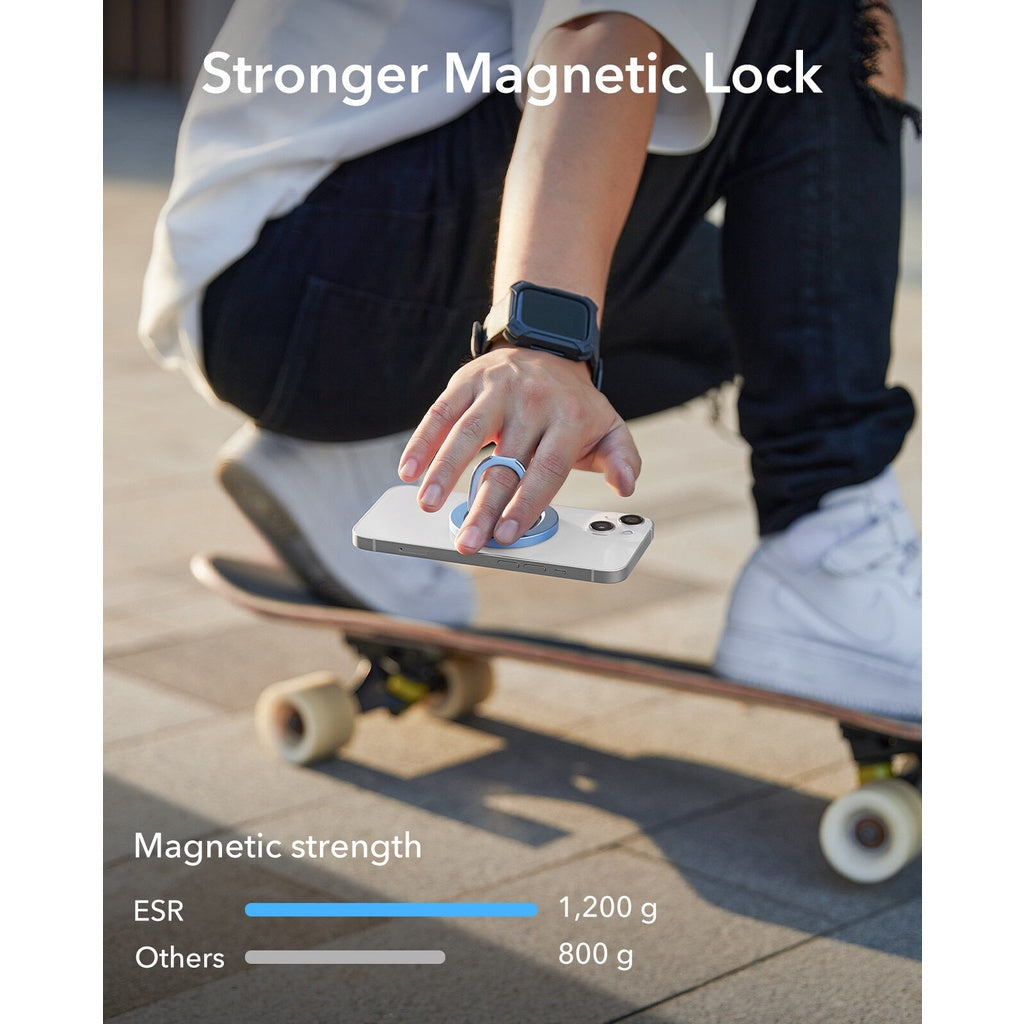 ESR HaloLock Ring Stand Holder Phone Holder Artifact lazy desktop mobile phone shelf for iPhone 14 13 12 Android Galaxy