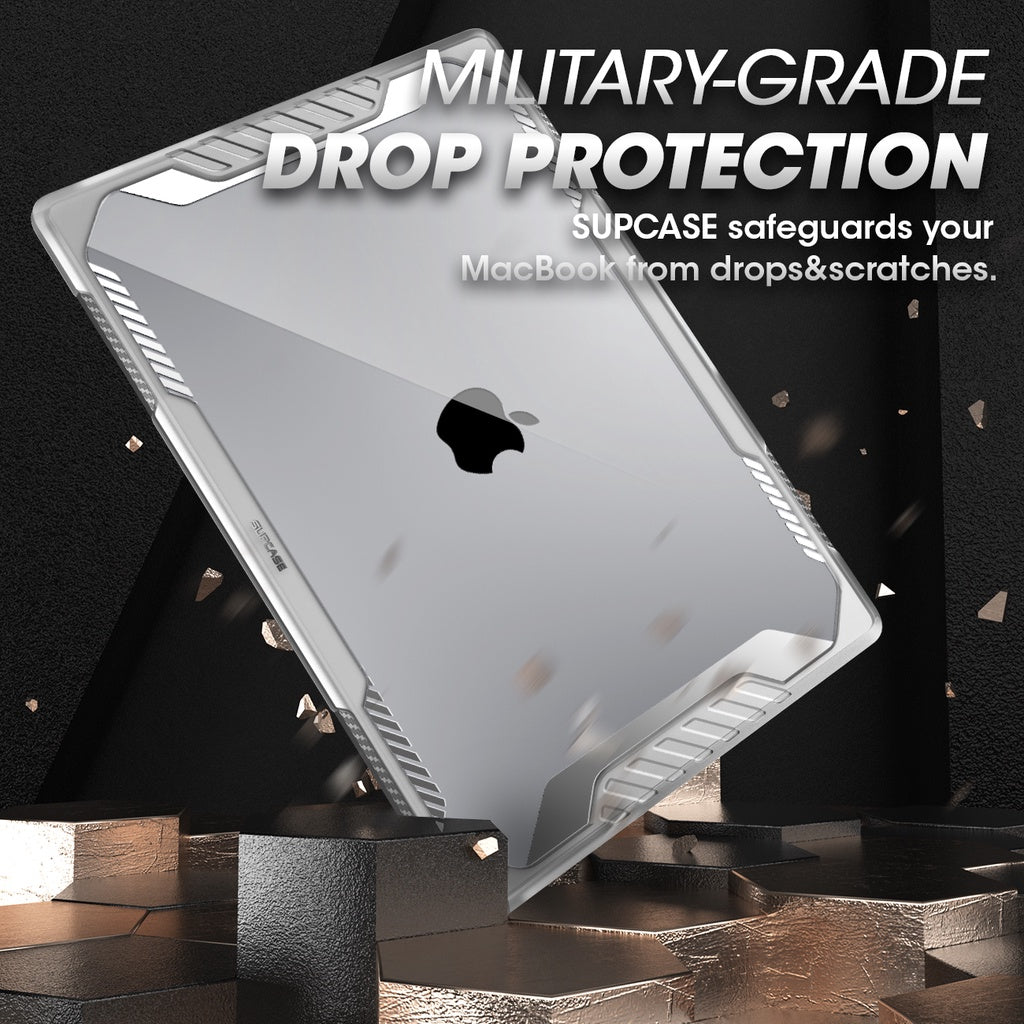 SUPCASE Unicorn Beetle Series Sarung Jelas untuk MacBook Pro 14 / 16 Inci (Keluaran 2022) M2 Pro / M2 Max Sarung TPU