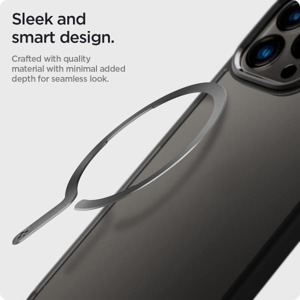 Spigen OneTap MagSafe Metal Plate Ring Adapter With EZ-Fit Kit for iPhone 14 13 12 Pro Max Mini