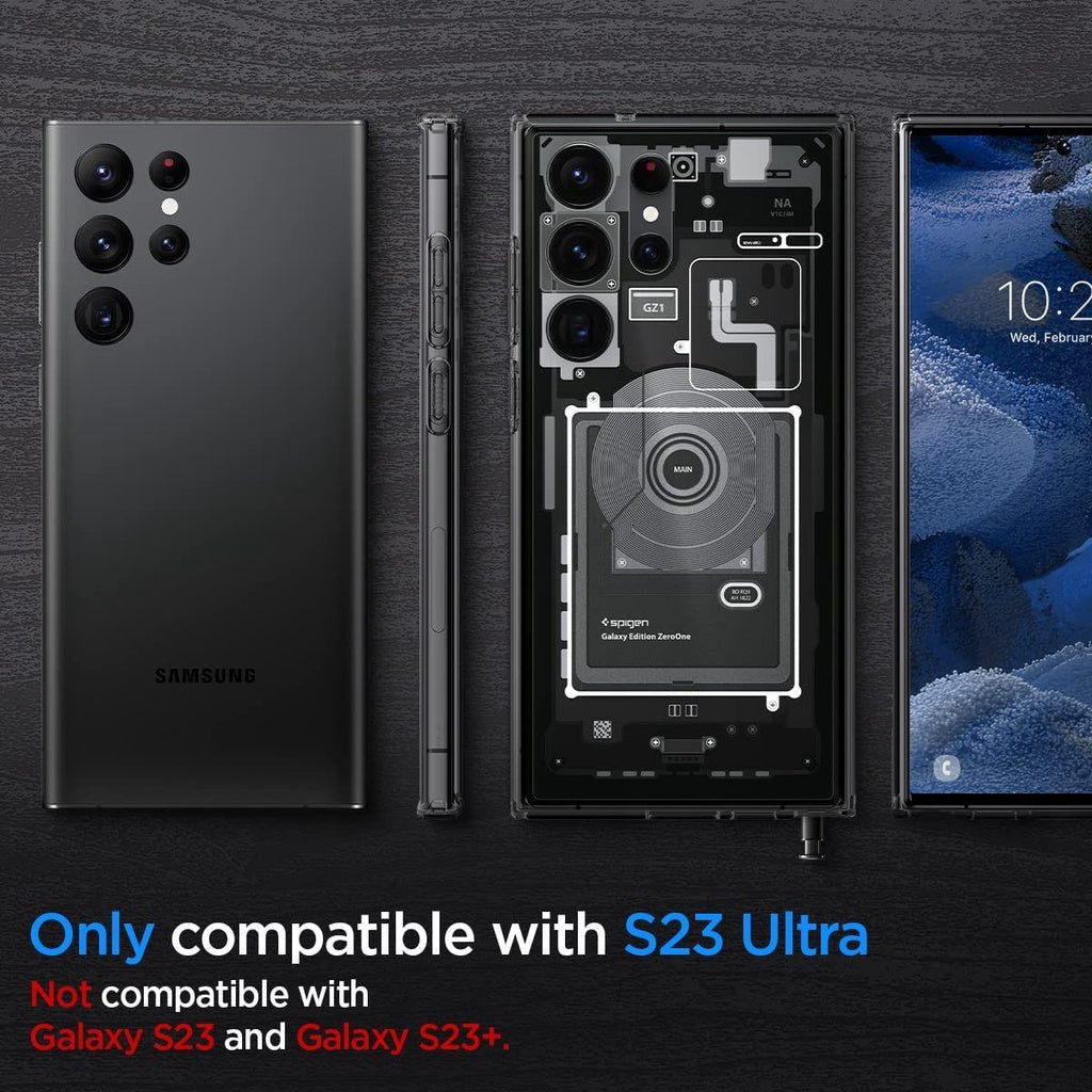 Spigen Samsung Galaxy S23 Ultra Case Ultra Hybrid Zero One