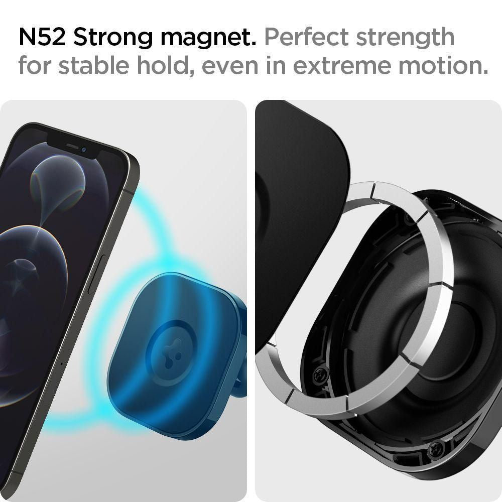 Spigen ITS35 OneTap Magnetic Car Mount Dashboard (MagFit) untuk iPhone 14 13 12 Pro Max Mini