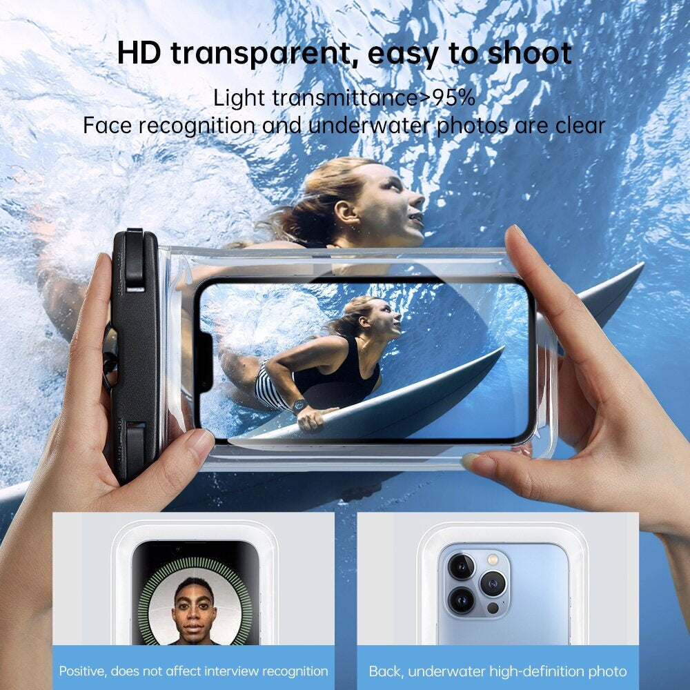 Beg Telefon Kalis Air ESR IPX8 Beg Telefon Kalis Air Berenang Perlindungan Universal Sarung Kalis Air untuk iPhone 13 12 11