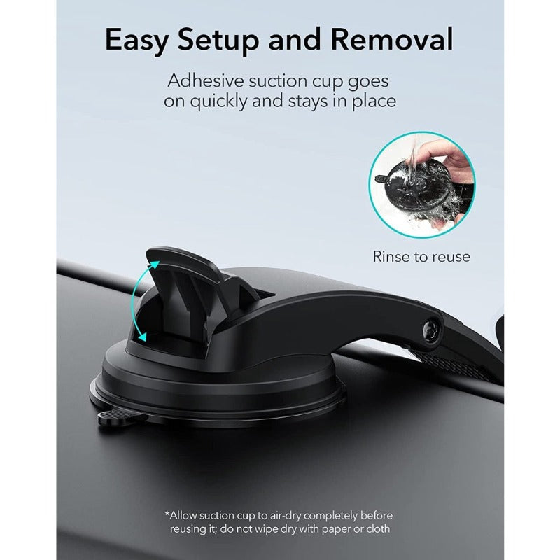 ESR HaloLock Papan Pemuka Lekapkan Pengecas Kereta Wayarles Magnet, Pengecasan Pantas, Serasi untuk iPhone 13 12 Pro Max MagSafe