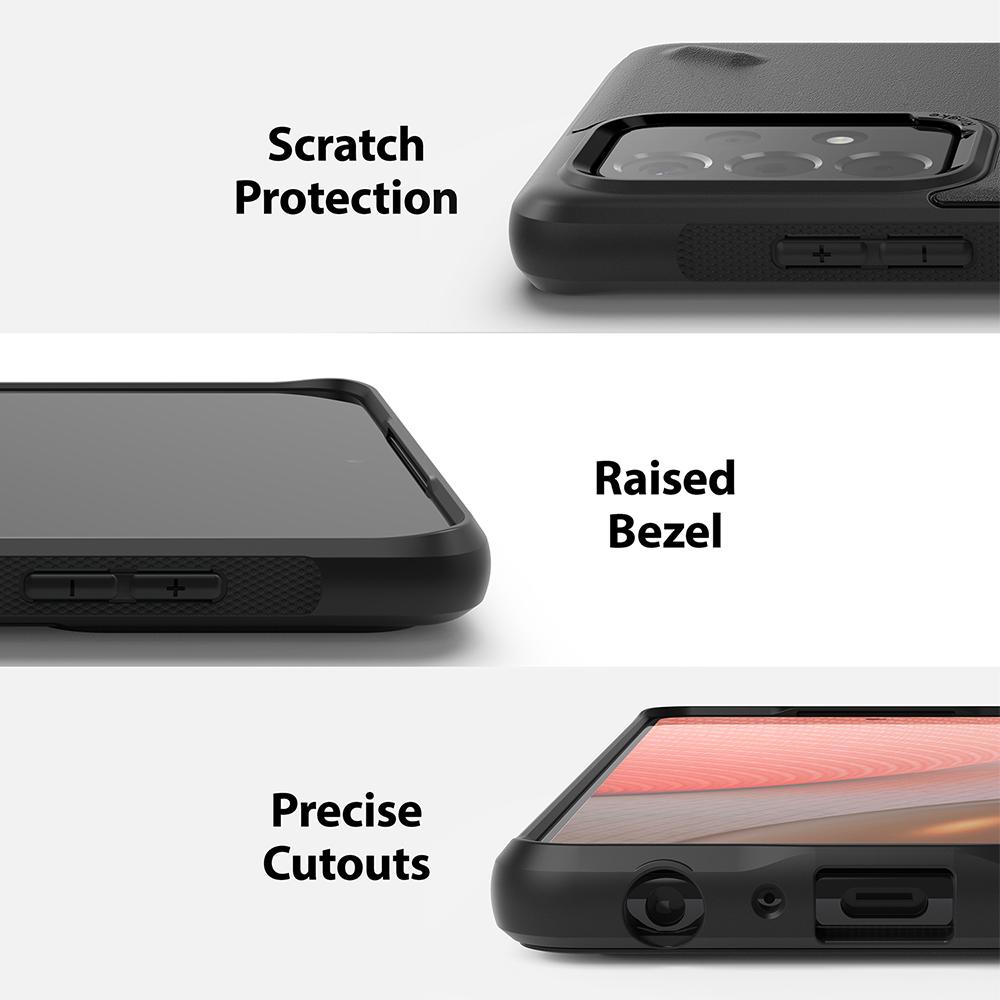 Sarung Kulit Keras Ringke Onyx Design X Galaxy A52 / A72 5G & 4G