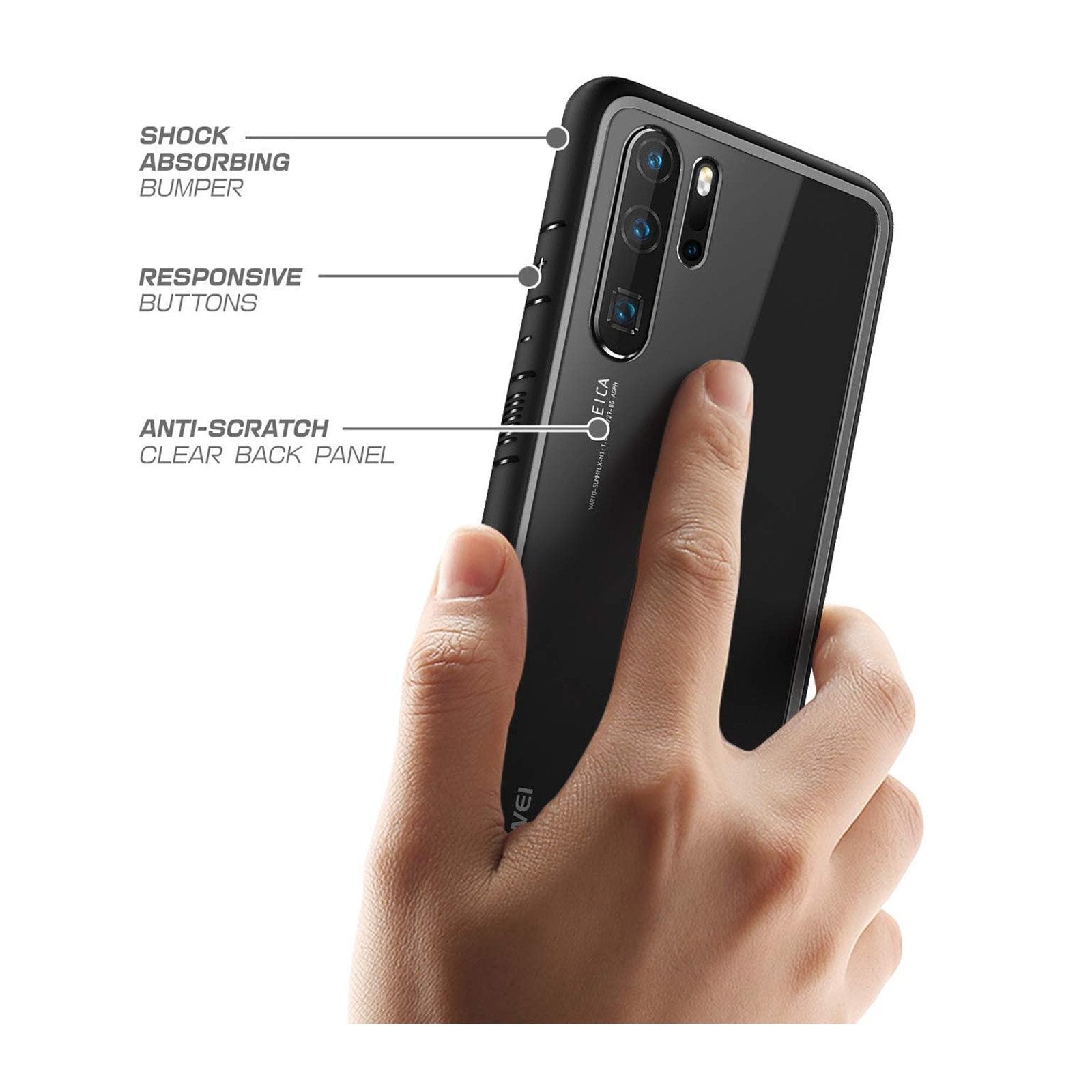 SUPCASE Huawei P30 Pro Unicorn Beetle Style Slim Clear Case