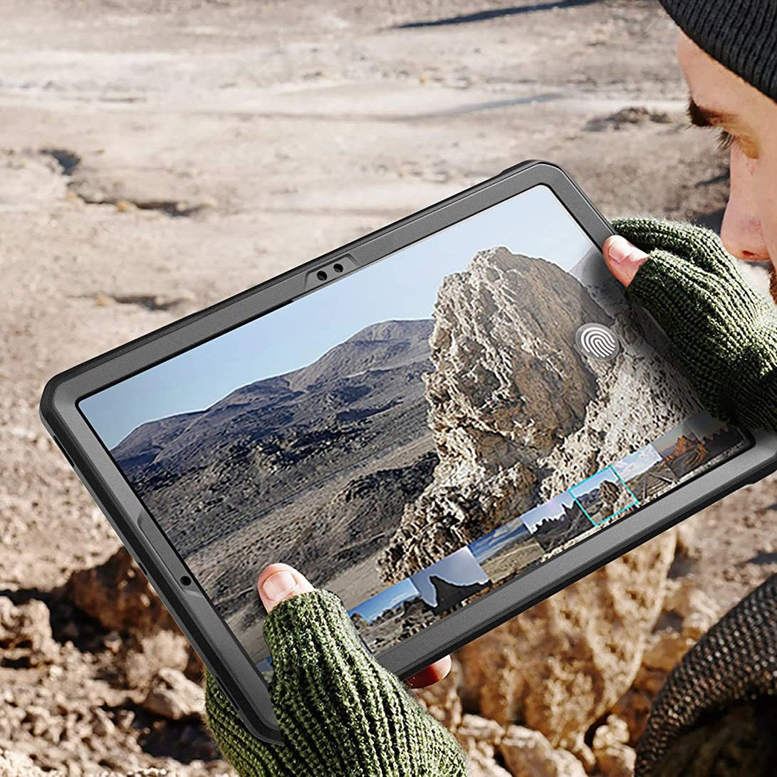 SUPCASE Galaxy Tab S7 / S7 Plus (2020) Unicorn Beetle Pro Sarung Lasak dengan Pemegang S Pen - Hitam