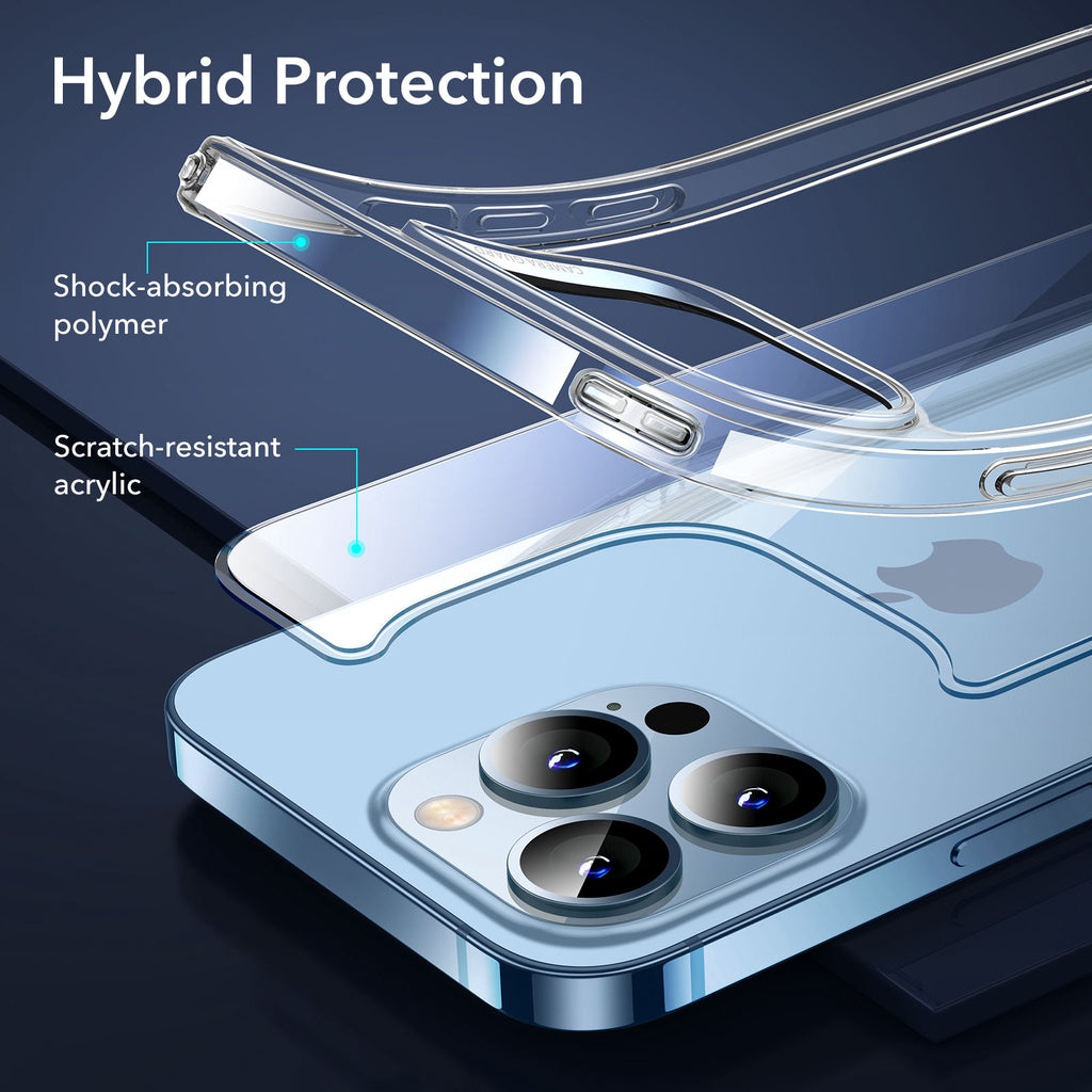 ESR Classic Hybrid iPhone 13 & 12 / Pro / Pro Max Shock-Absorbing Phone Case Cover