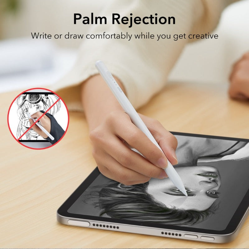 ESR untuk iPad Pensil Stylus Pen Magnetic Stylus Apple Pensil untuk iPad Air 4/5/iPad 8/9th/iPad Pro 2020/2021