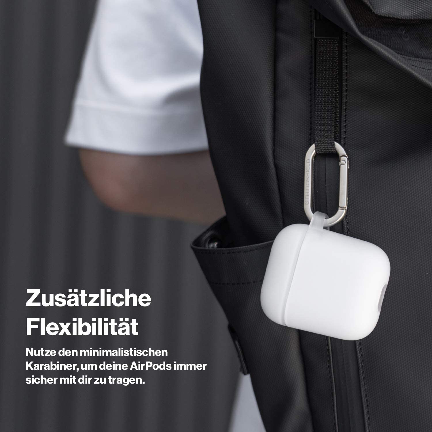 RhinoShield Apple AirPods Pro / AirPods 1 & 2 Military Grade Drop Protection, Scratch Resistant, Wireless Charging