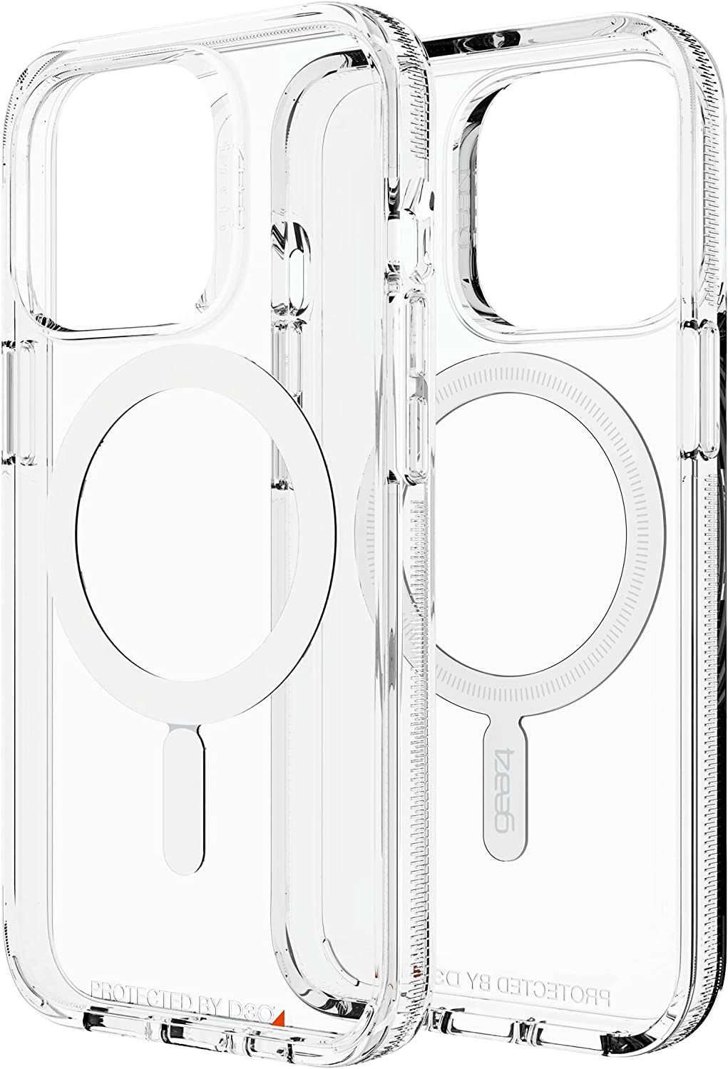 ZAGG Gear4 iPhone 13 Pro Max Crystal Palace / Santa Cruz Snap Case dengan MagSafe Crystal Clear Impact Protection