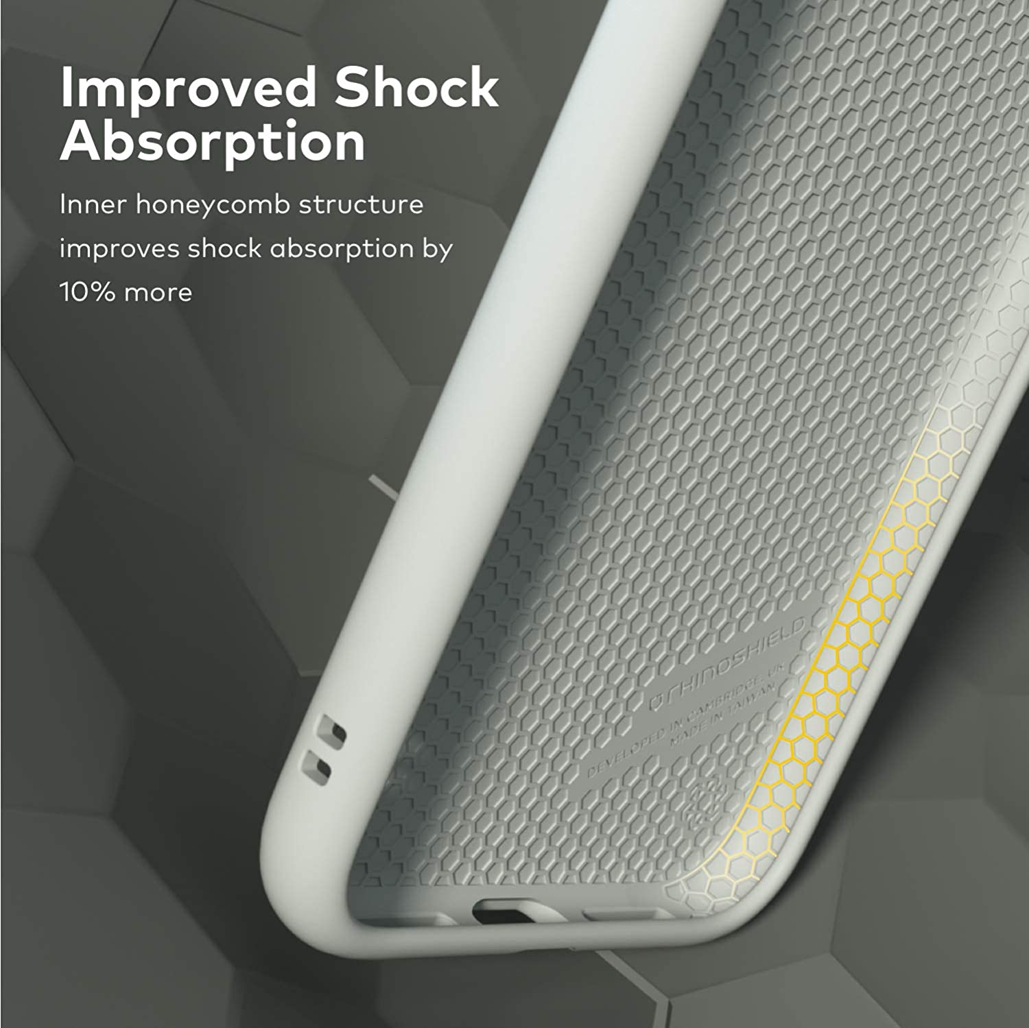 RhinoShield SolidSuit iPhone SE / 8 / 7 / 8 Plus / 7 Plus Shock Absorbent Slim Design Protective Cover