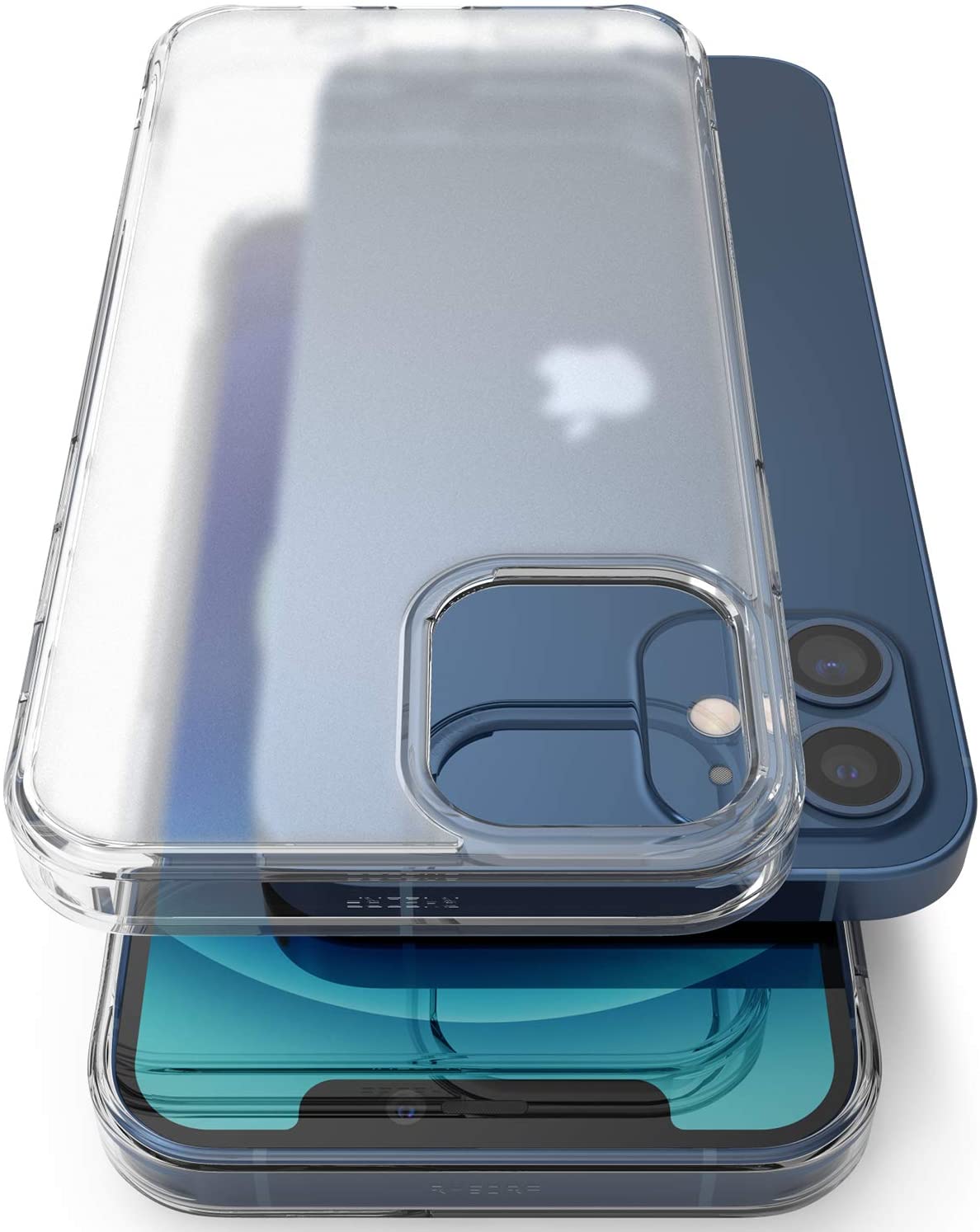 Ringke Fusion Matte iPhone 12 / Pro / Pro Max / Mini Case Translucent Satin Texture Anti Gores TPU Bumper Cover Frost Clear