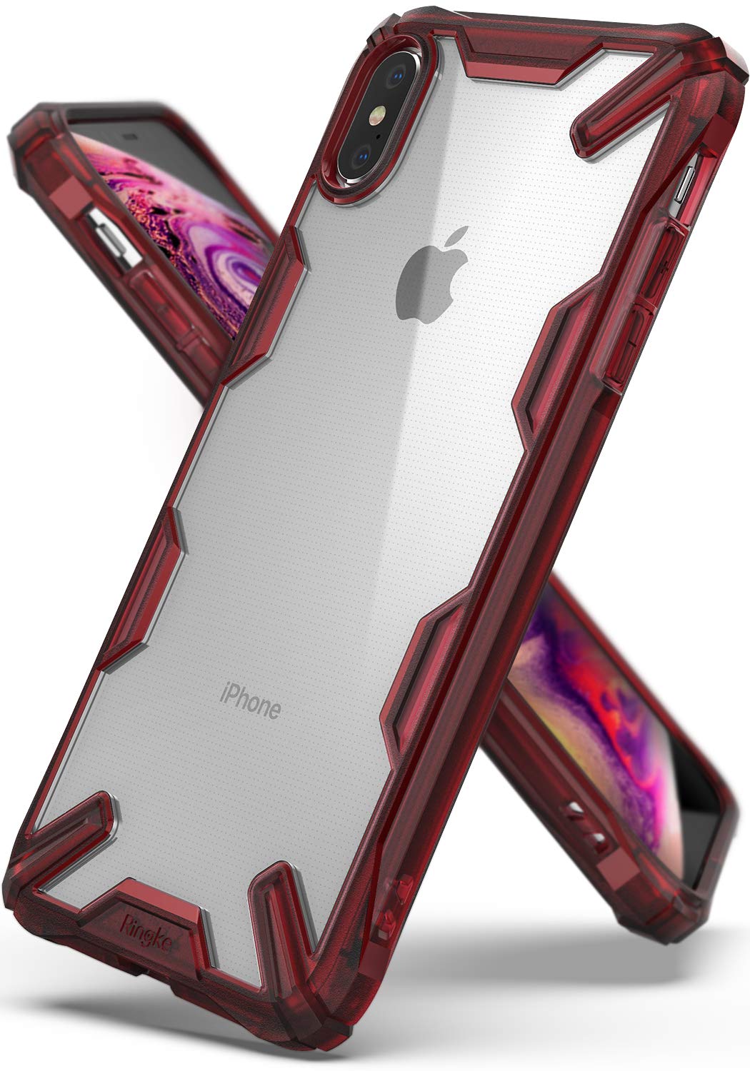 Ringke Fusion X iPhone XS / XS MAX / XR Sarung Perlindungan Calar Lutsinar